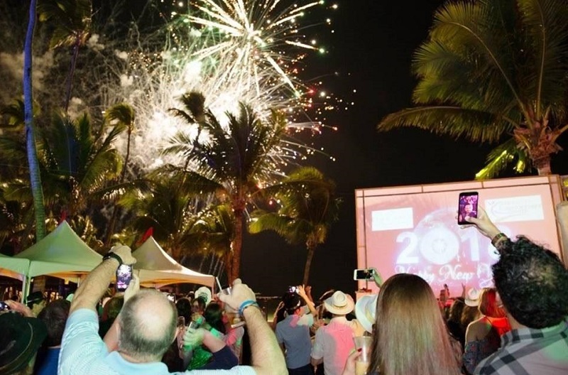 Celebração de Ano Novo em Punta Cana