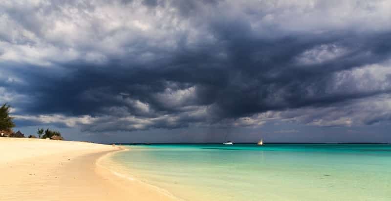 Tempo de chuva em Punta Cana