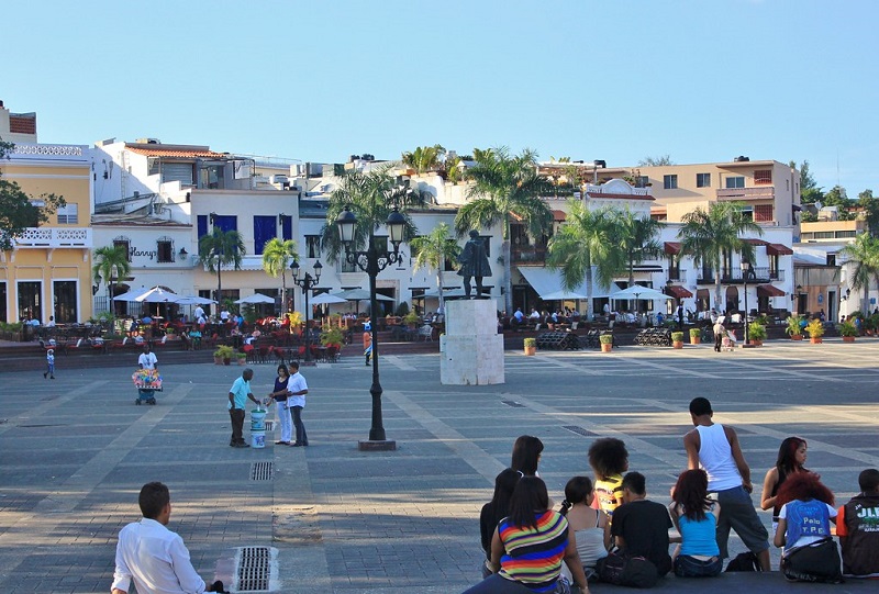 Plaza España em Santo Domingo
