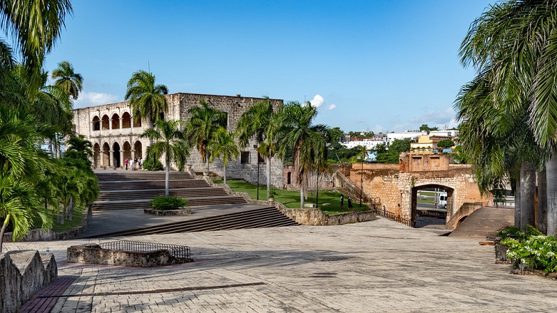 Beleza da Zona Colonial em Santo Domingo