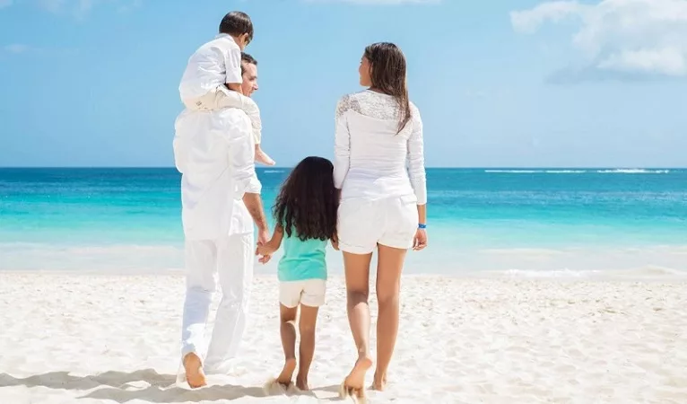 Praias para ir com a família em Punta Cana
